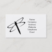 Carte de visite de libellules (Devant)