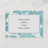 Carte de visite de libellules (Devant)