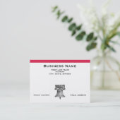 Carte de visite de Liberty Bell (Debout devant)