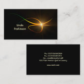 carte de visite de ligne (Devant / Derrière)