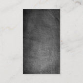 Carte de visite de ligne rouge gris tableau de bor (Dos)