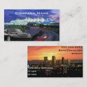 Carte de visite de limousine de Denver (Devant / Derrière)