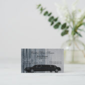 Carte de visite de limousine de rayure de (Debout devant)