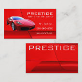 Carte de visite de l'industrie #7 automotrice (Devant / Derrière)