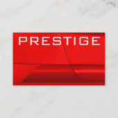 Carte de visite de l'industrie #7 automotrice (Dos)