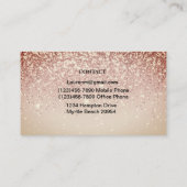 Carte de visite de l'infirmière inscrite à la Part (Dos)
