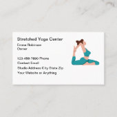 Carte de visite De L'Instructeur De Fitness Et De (Devant)