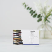 Carte de visite de livres (Debout devant)
