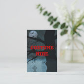 Carte de visite de location de costume (Debout devant)