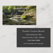 Carte de visite de location vacances (Devant / Derrière)