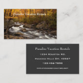 Carte de visite de location vacances (Devant / Derrière)