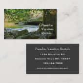 Carte de visite de location vacances (Devant / Derrière)