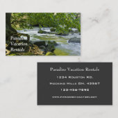 Carte de visite de location vacances (Devant / Derrière)