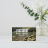 Carte de visite de location vacances (Debout devant)