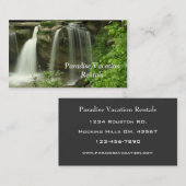 Carte de visite de location vacances (Devant / Derrière)