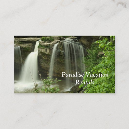 Carte de visite de location vacances (Devant)