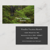Carte de visite de location vacances (Devant / Derrière)