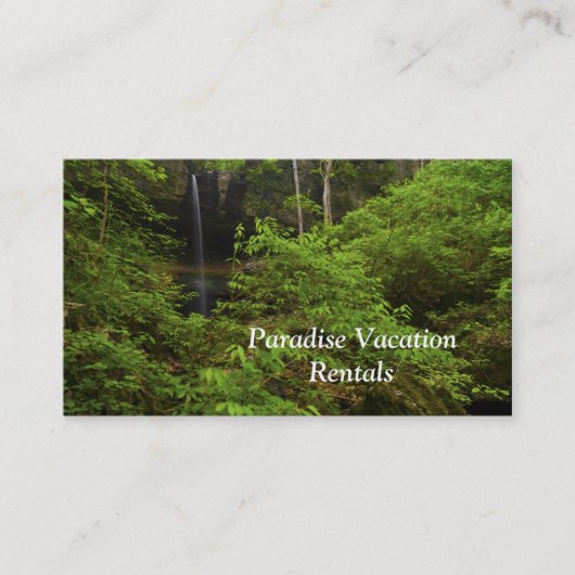 Carte de visite de location vacances (Devant)