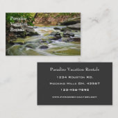 Carte de visite de location vacances (Devant / Derrière)