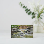 Carte de visite de location vacances (Debout devant)