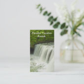 Carte de visite de location vacances (Debout devant)