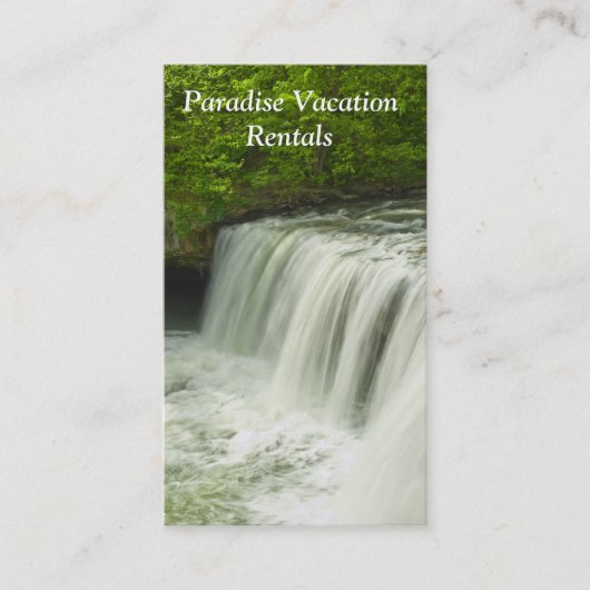 Carte de visite de location vacances (Devant)