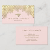 carte de visite de logo de parties scintillant sim (Devant / Derrière)