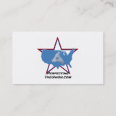 Carte de visite de logo de PTU (Dos)