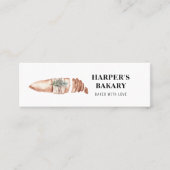 Carte de visite de logo professionnel de boulanger (Devant)