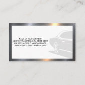 Carte de visite de logos de pièces d'auto Performa (Dos)