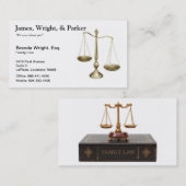 Carte de visite de loi (Devant / Derrière)