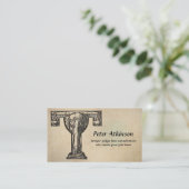 carte de visite de loi (Debout devant)