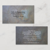 Carte de visite de loi - mandataire d'avocat de (Devant / Derrière)