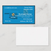 Carte de visite de l'Oklahoma (Devant / Derrière)