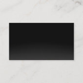 carte de visite de l'or et du noir (Dos)