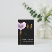 Carte de visite de l'organisateur de la partie de (Debout devant)