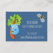 Carte de visite de l'organisateur du Woodland Fun  (Dos)