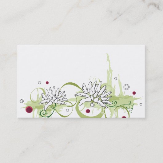 Carte de visite de Lotus (Devant)