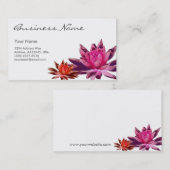 Carte de visite de Lotus (Devant / Derrière)