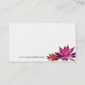 Carte de visite de Lotus (Dos)