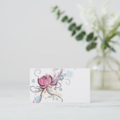 carte de visite de lotus (Debout devant)