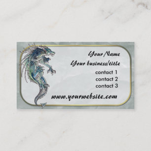 Carte de visite de loup de dragon