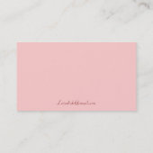 Carte de visite de l'ours aimant (Dos)