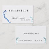 Carte De Visite de l'UE (Devant / Derrière)