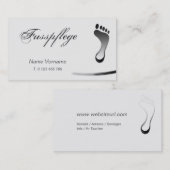 Carte De Visite de l'UE (Devant / Derrière)