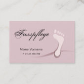 Carte De Visite de l'UE (Devant)