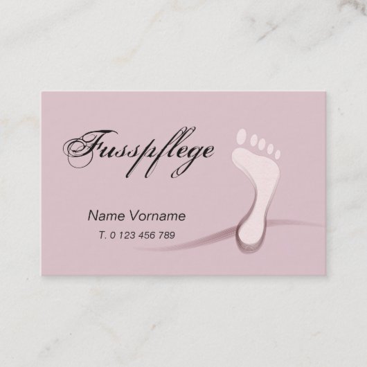 Carte De Visite de l'UE (Devant)