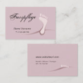 Carte De Visite de l'UE (Devant / Derrière)