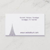 Carte De Visite de l'UE (Dos)