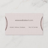 Carte De Visite de l'UE (Dos)